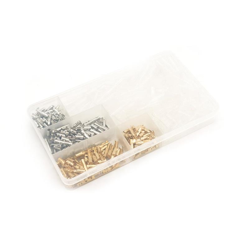 Set conectores de bala en caja - 400 piezas - RuedaQrueda