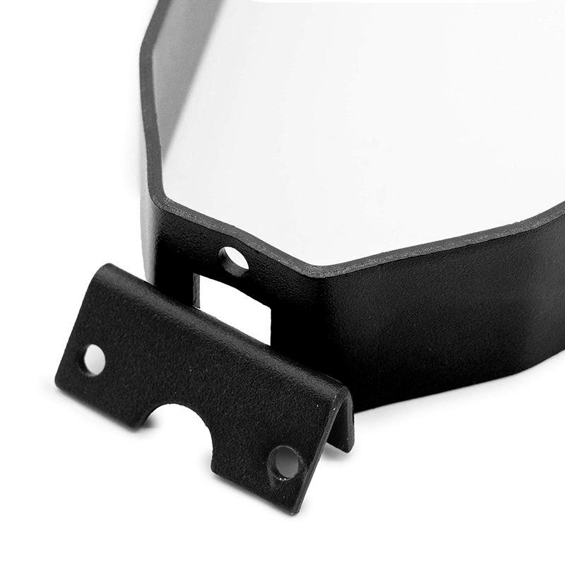 Soporte guardabarros metálico para Xiaomi (Mi3 y anteriores) - Negro - RuedaQrueda