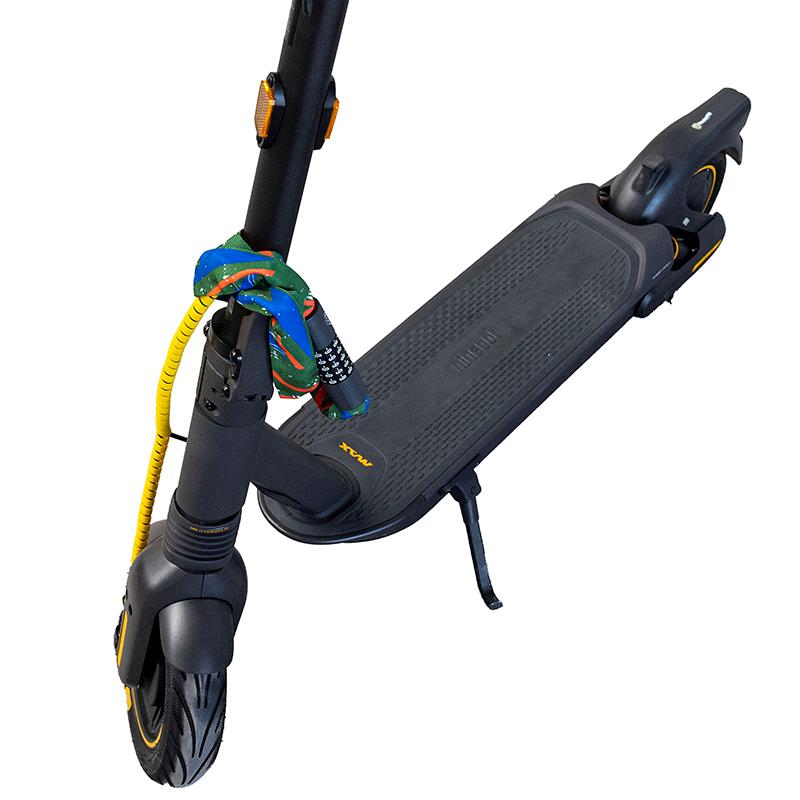 Candado de contraseña EWLK022 funda tela multicolor - RuedaQrueda