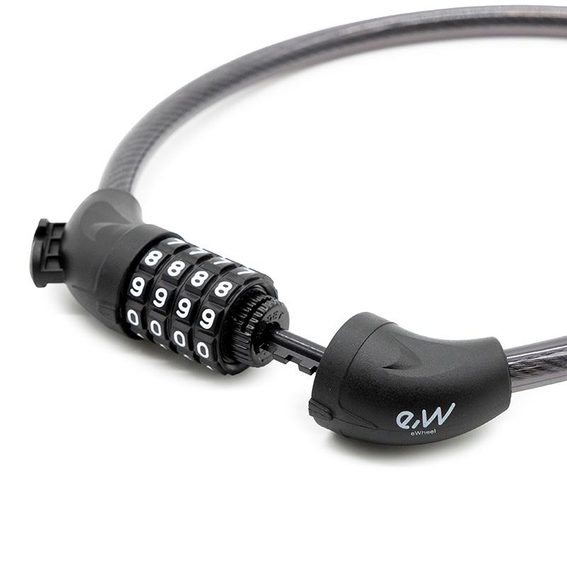 Candado de contraseña EWLK024 negro - RuedaQrueda