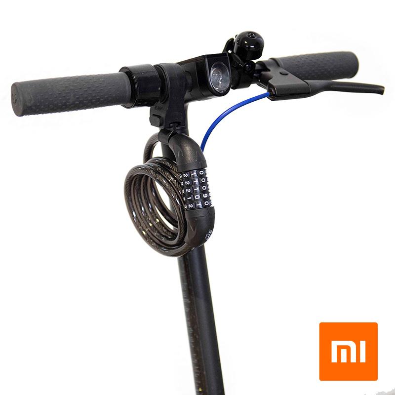 Candado de contraseña EWLK025 funda nylon azul - RuedaQrueda