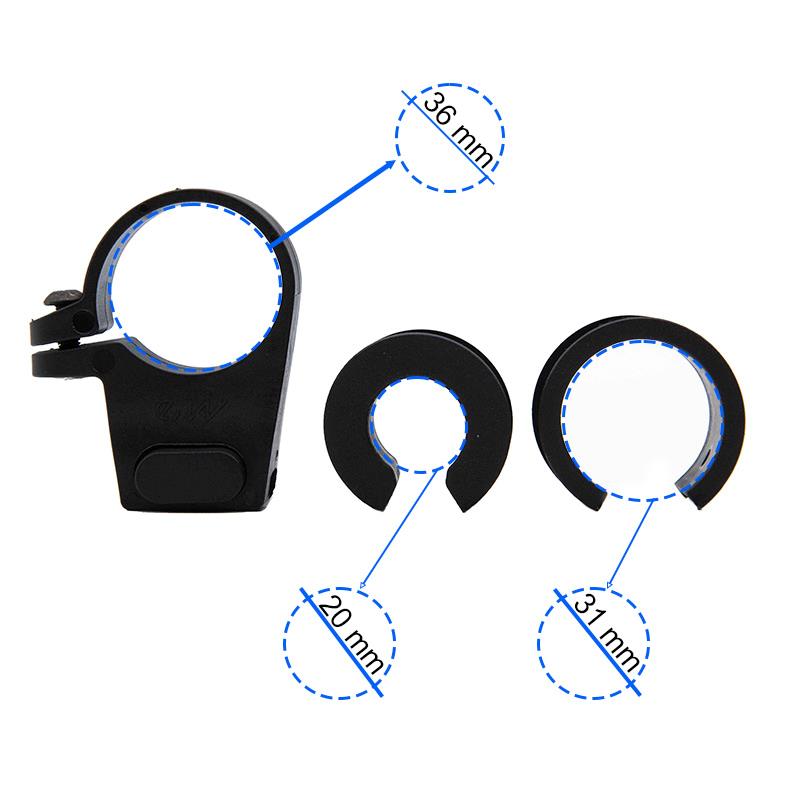 Candado de llave EWLK002 azul - RuedaQrueda