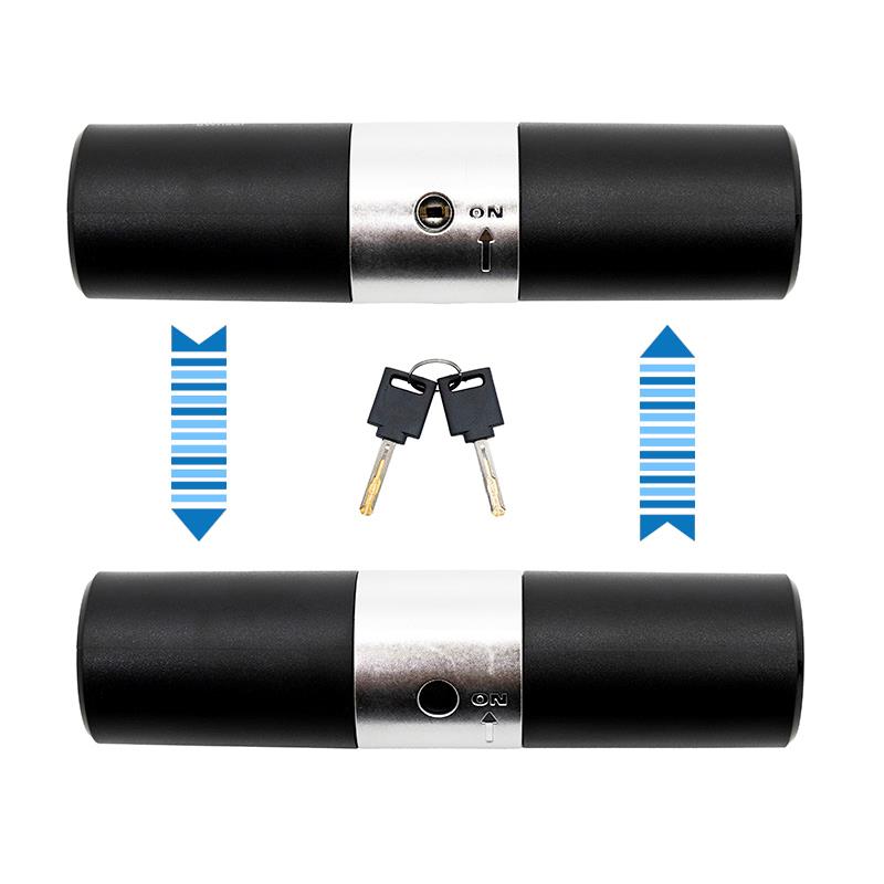 Candado en U de llave EWLK021 negro - RuedaQrueda