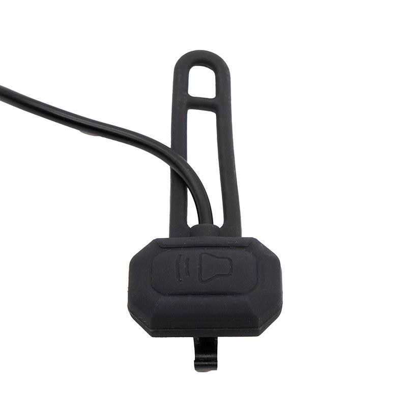 Claxon con alarma alta potencia -70dB para patinete eléctrico - RuedaQrueda