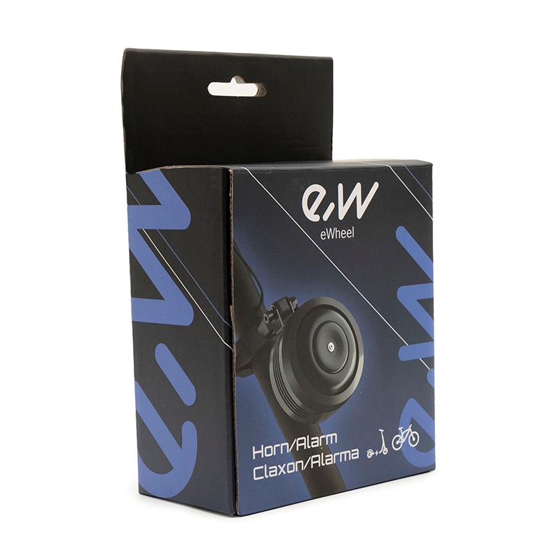 Claxon con alarma alta potencia -70dB para patinete eléctrico - RuedaQrueda