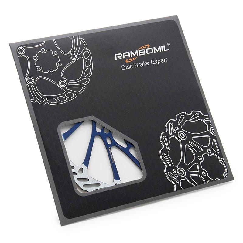 Disco de freno G3 160mm 6H azul - RuedaQrueda