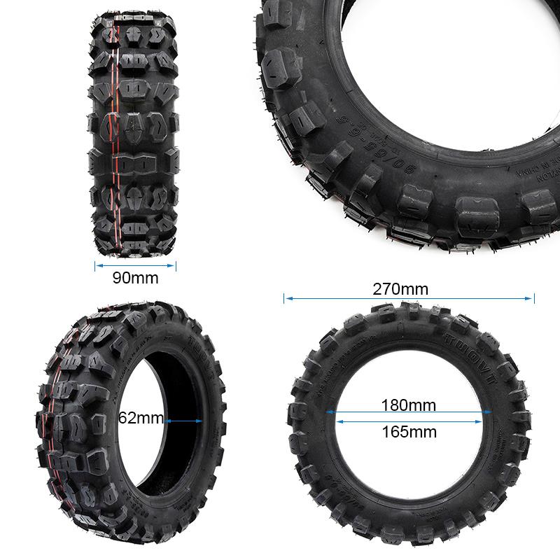 Neumático Tubeless 90/65-6,5 [TUOVT] - RuedaQrueda