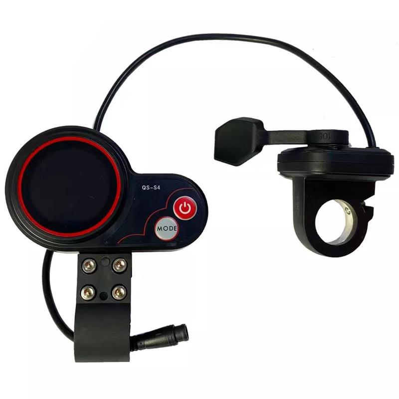 Display QS-S4 6 pin con acelerador de pulgar - RuedaQrueda