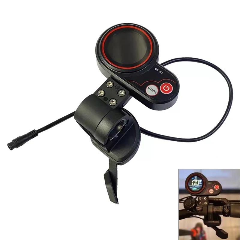 Display QS-S4 6 pin con acelerador de pulgar - RuedaQrueda