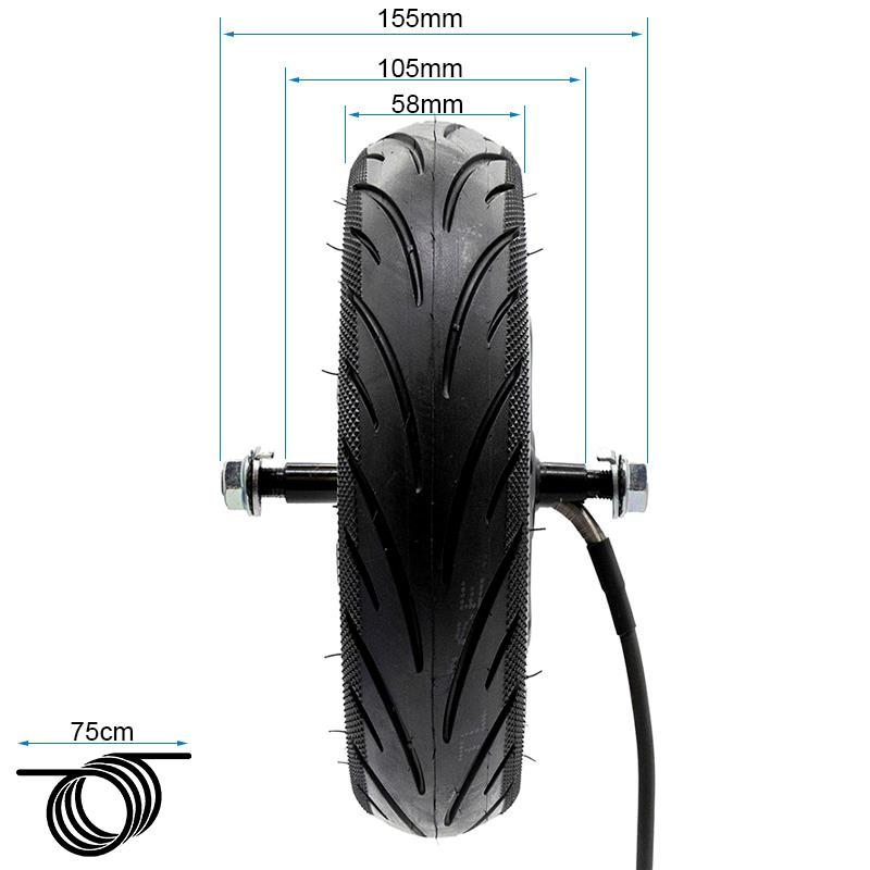 Motor 36V 350W 6,5/B50 Ninebot F2 E [Ninebot] - RuedaQrueda