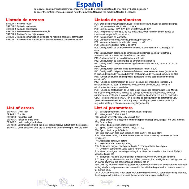 Display TF-100 5 pin - RuedaQrueda