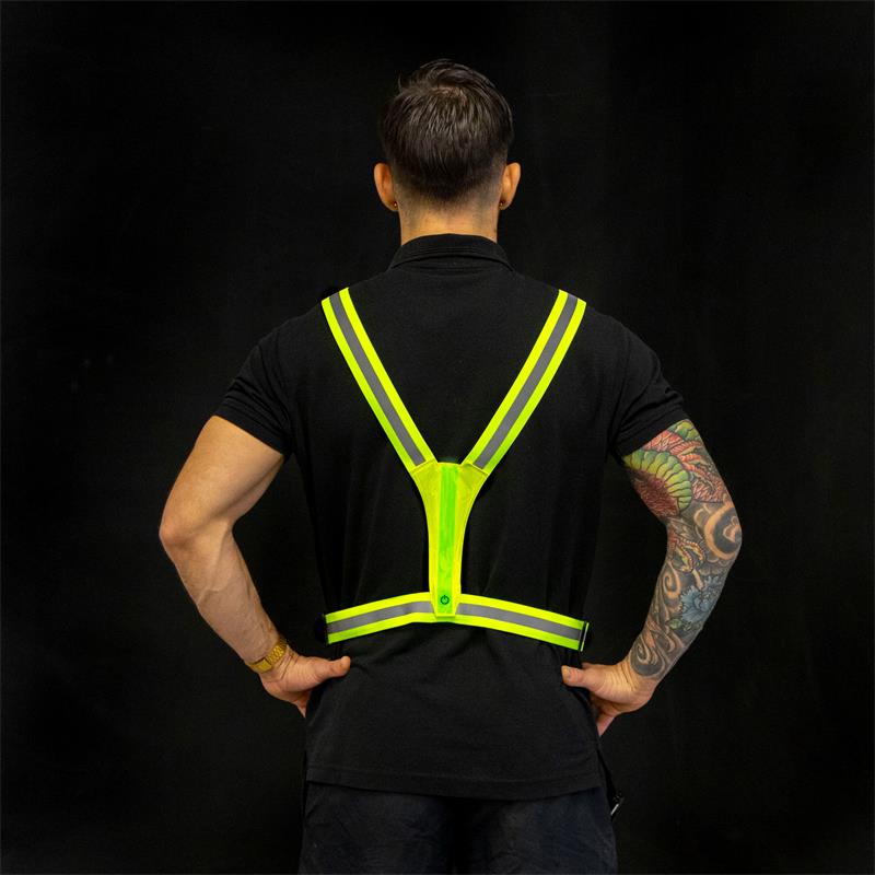 Chaleco reflectante con luz EWRV006 - RuedaQrueda