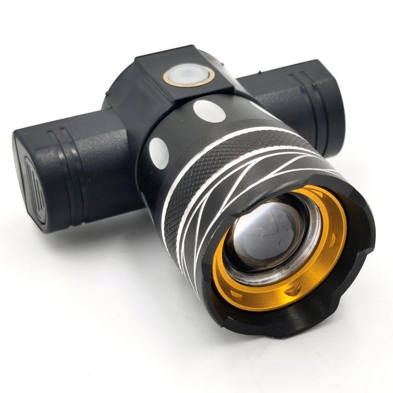 Faro led recargable con soporte para manillar - RuedaQrueda