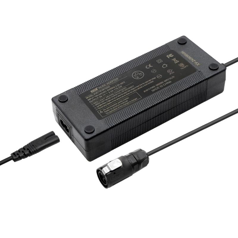 Cargador premium 52V (salida 58,1V) 2A conector LP16 para Dualtron Mini - RuedaQrueda