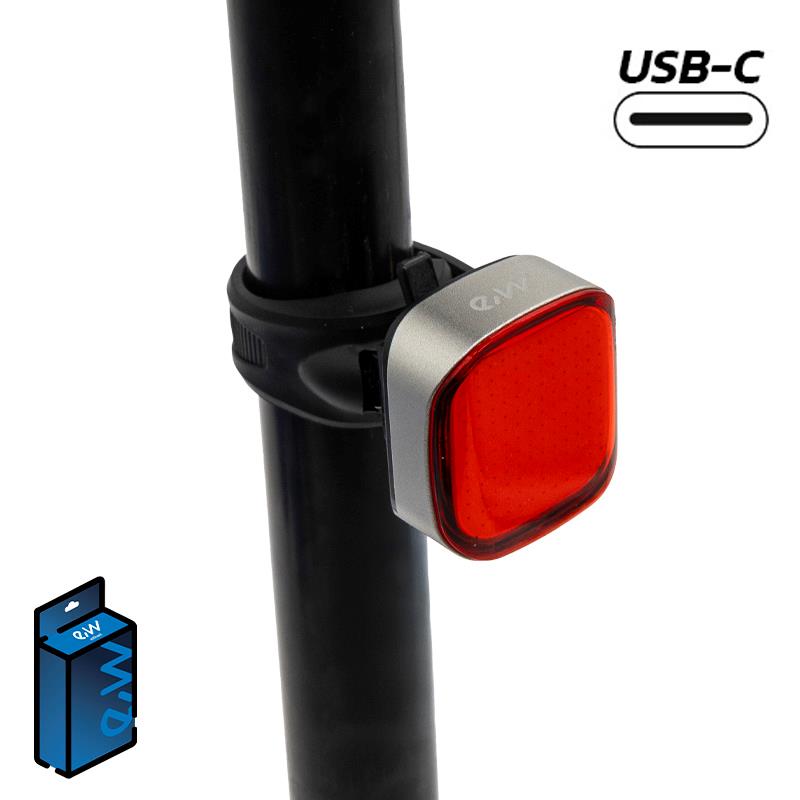 Luz led trasera recargable EWL004 - RuedaQrueda