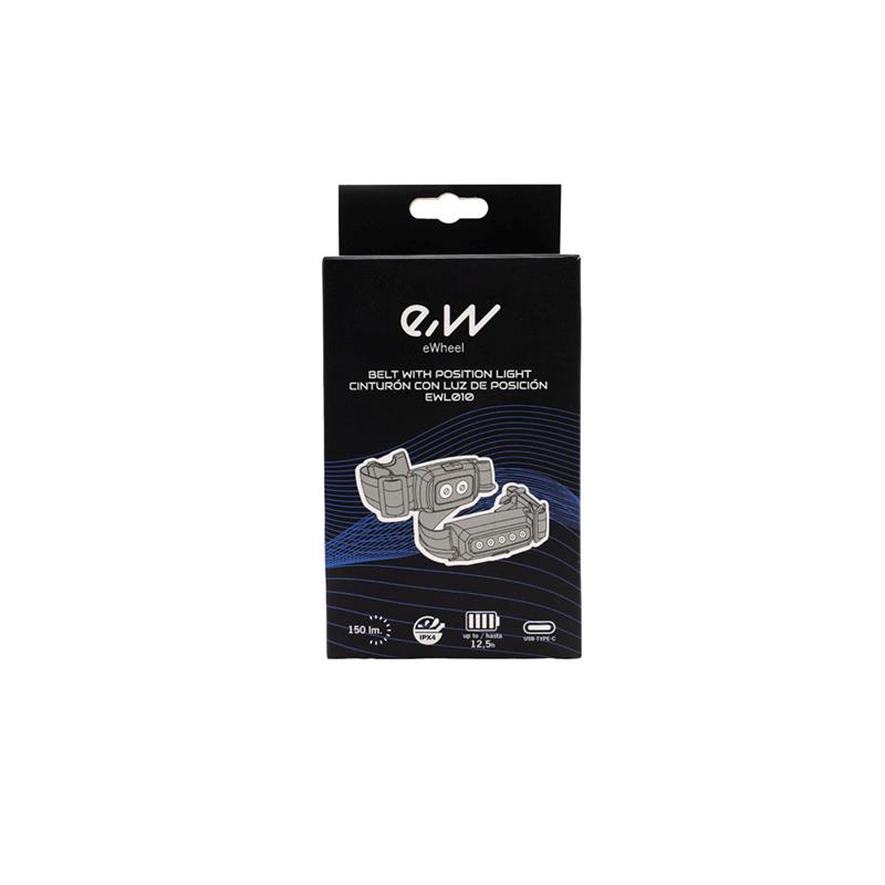 Cinturón con luces recargables EWL010 - RuedaQrueda