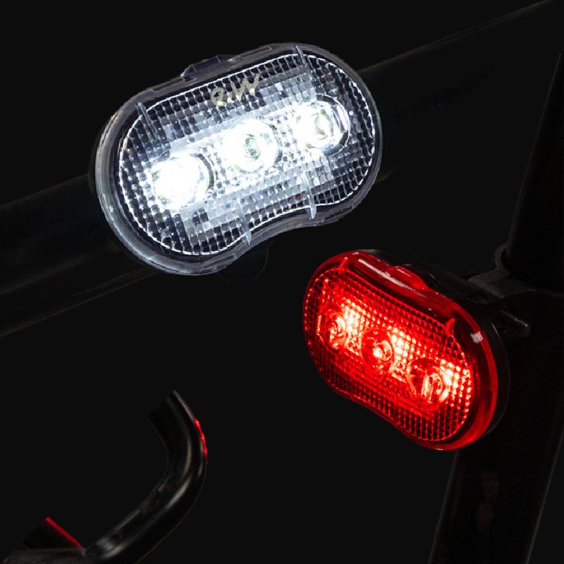 Juego de luces led frontal y trasera EWL005 - RuedaQrueda