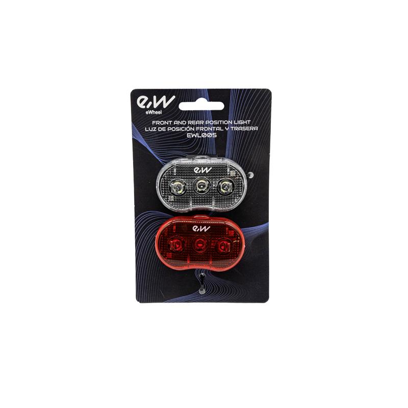 Juego de luces led frontal y trasera EWL005 - RuedaQrueda