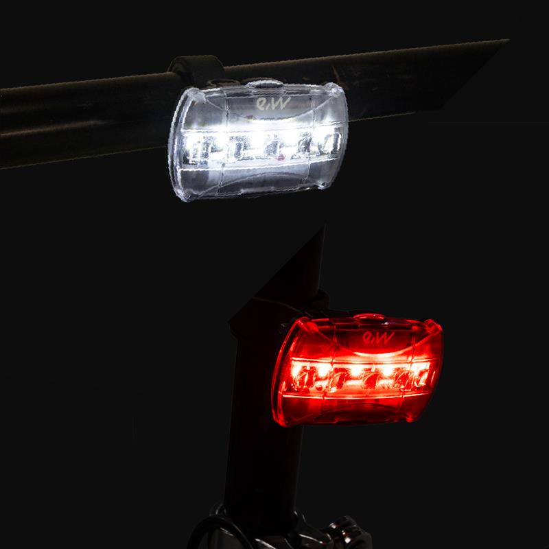 Juego de luces led frontal y trasera EWL006 - RuedaQrueda