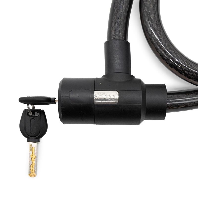 Candado de llave EWLK015 negro - RuedaQrueda