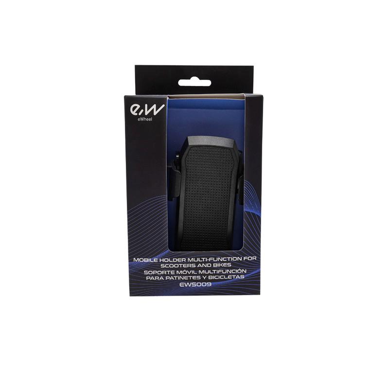 Soporte móvil EWS009 con powerbank, bocina y luz - RuedaQrueda