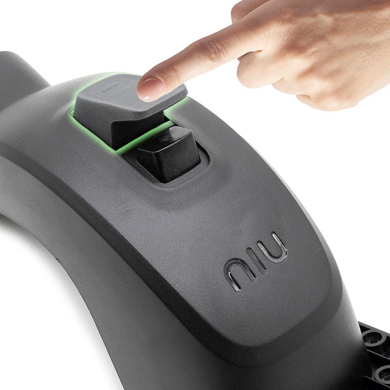 Guardabarros trasero original Niu KQi1 pro - RuedaQrueda