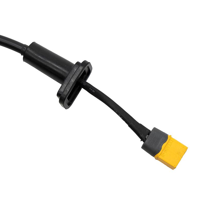 cable alargador XT60 batería/controladora original Wispeed T855 - 1,55M - RuedaQrueda