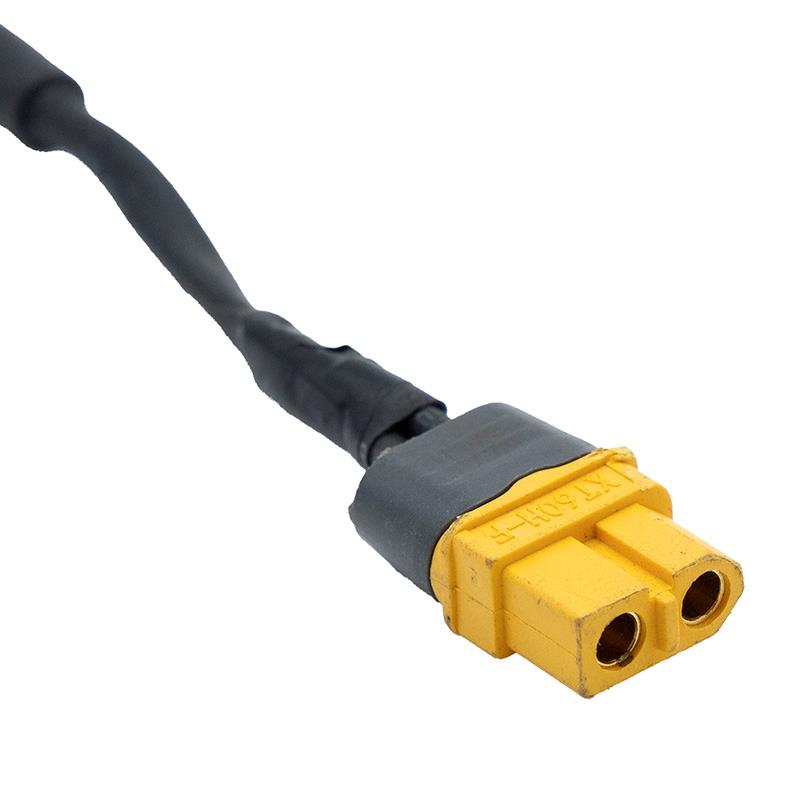 cable alargador XT60 batería/controladora original Wispeed T855 - 1,55M - RuedaQrueda