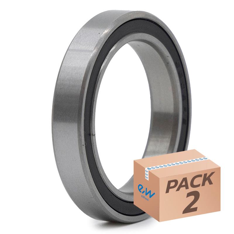 Rodamiento de bolas 6806RS - 2uds - RuedaQrueda