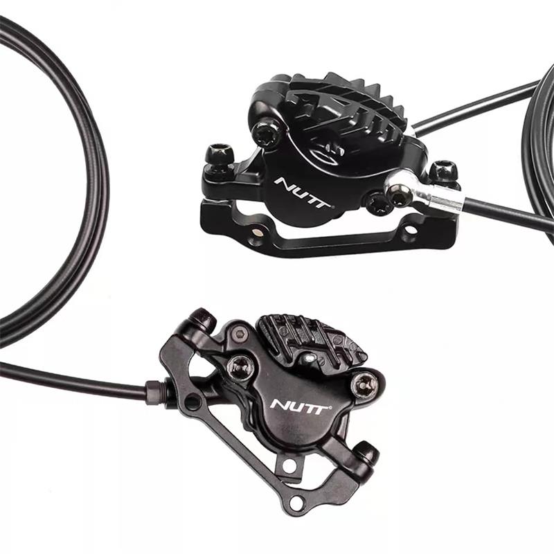 Pastilla de freno RS002-R de resina rectangular con disipador [NUTT] - RuedaQrueda