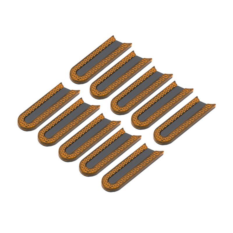 Reflector delantero catadióptrico amarillo Xiaomi pack de 10 pcs - RuedaQrueda