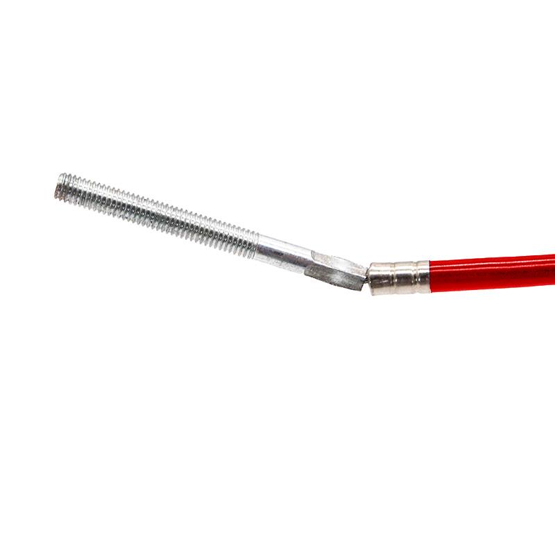 Camisa y cable de freno rojo 1,75m - RuedaQrueda