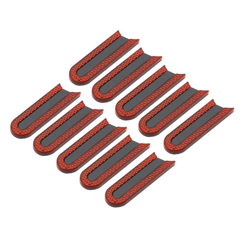Reflector delantero catadióptrico rojo Xiaomi pack de 10 pcs - RuedaQrueda