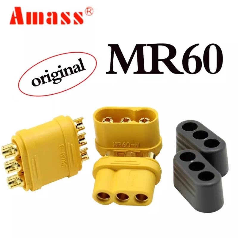 Conector MR60 Amass - 5M/5F - RuedaQrueda