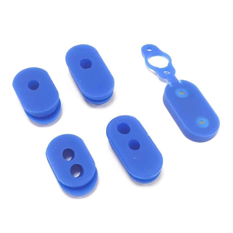 Juego de tapones de silicona Xiaomi - azul - RuedaQrueda