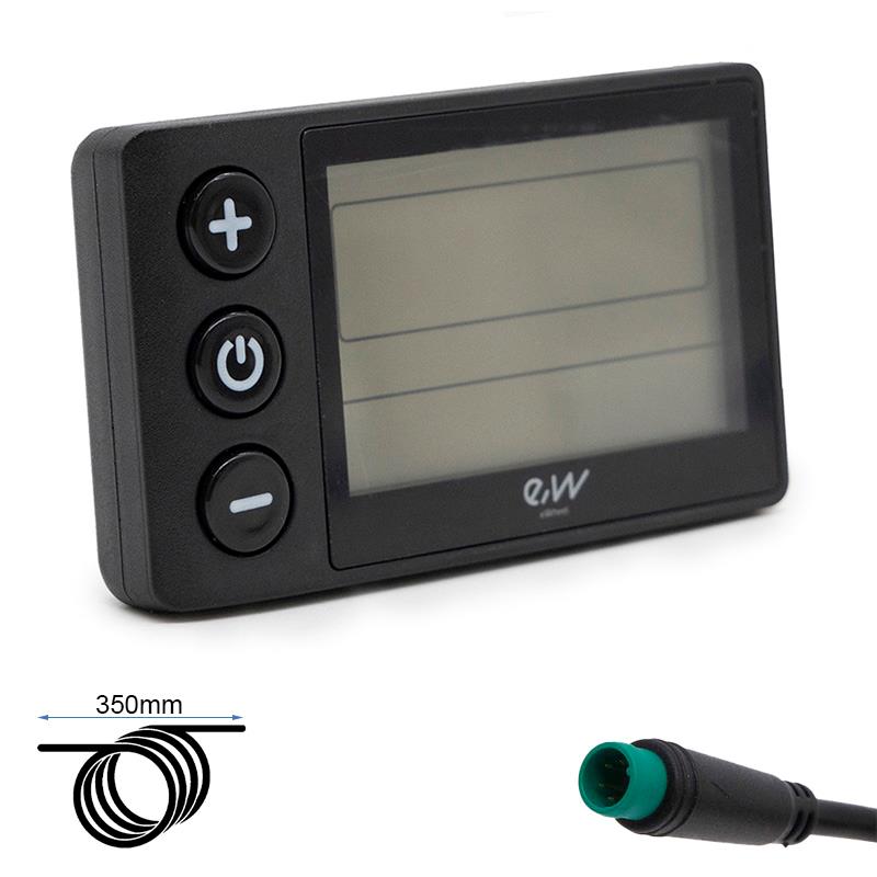 Display S866 con conector impermeable - RuedaQrueda