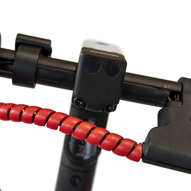 Cubre cable rojo - 110cm - RuedaQrueda