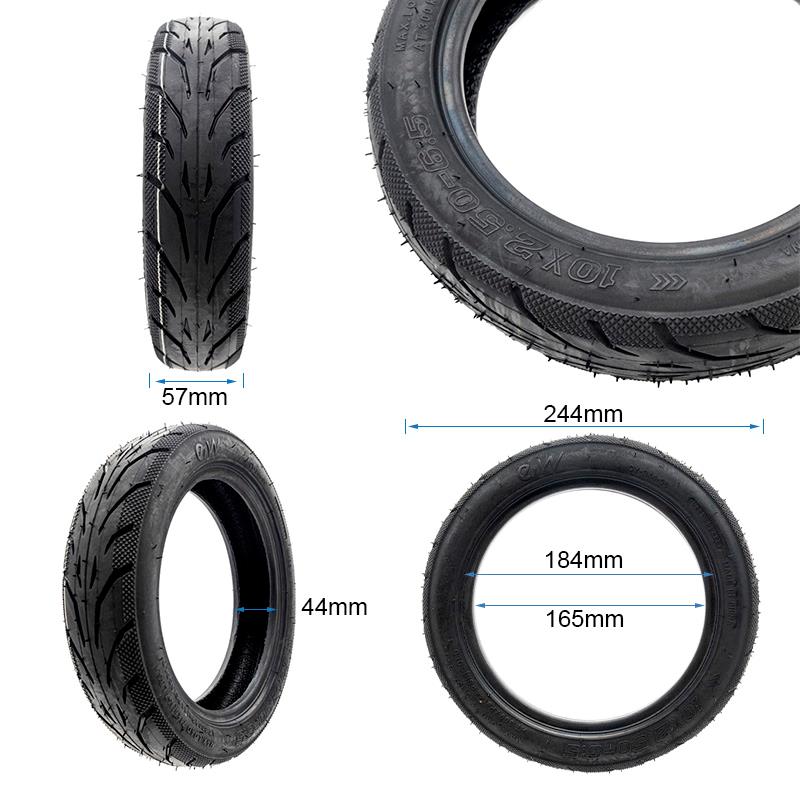 Neumático Tubeless cityroad 10X2,50-6,5 - RuedaQrueda