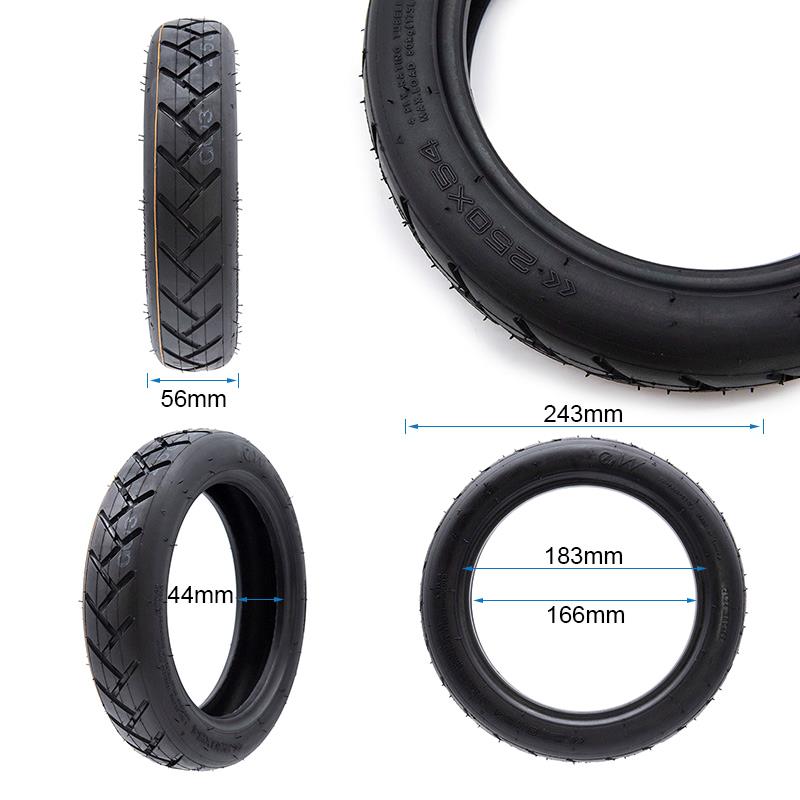 Neumático tubeless 250x54 para Xiaomi Mi4 - RuedaQrueda