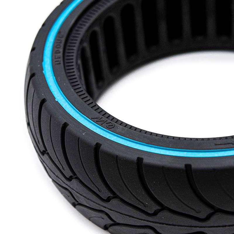 Rueda maciza ultraligera 8,5x2,5-6,1/B58 - línea azul (válido para Dualtron Mini) - RuedaQrueda