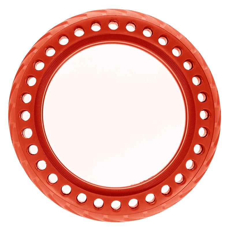 Rueda maciza perforada 8,5x2-6,1/B34 - rojo - RuedaQrueda