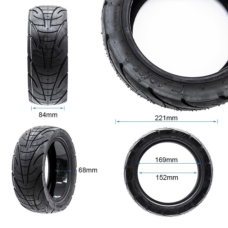 Neumático Tubeless Cityroad 80/65-6 New GEL - RuedaQrueda