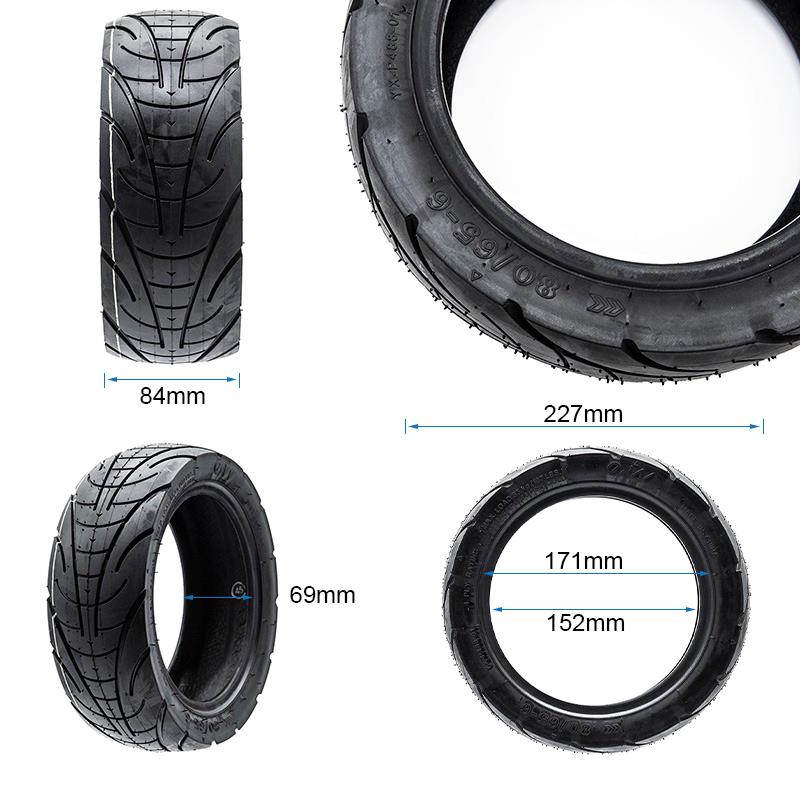 Neumático Tubeless Cityroad 80/65-6 - RuedaQrueda