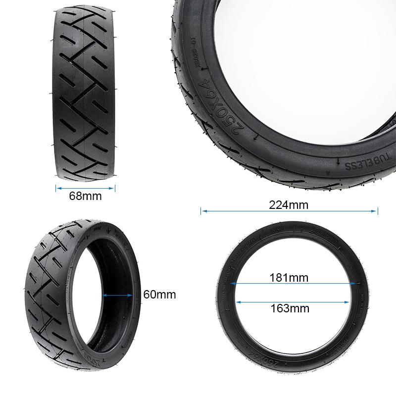 Neumático tubeless Cityroad 250x64 [Xuancheng] - RuedaQrueda