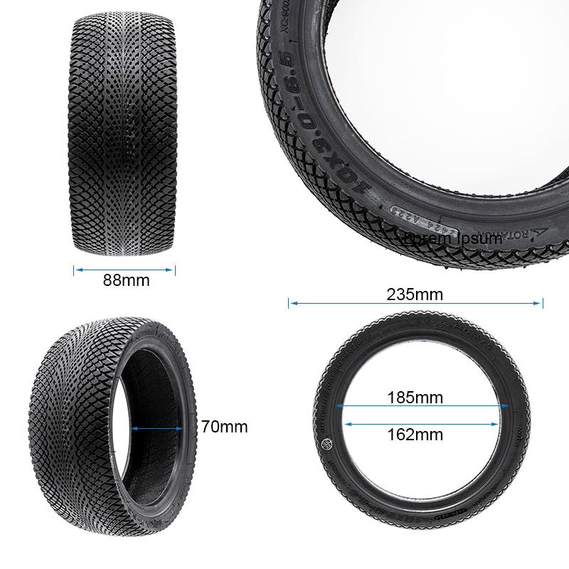 Neumático tubeless Offroad 10x3-6,5 [Xuancheng] - RuedaQrueda