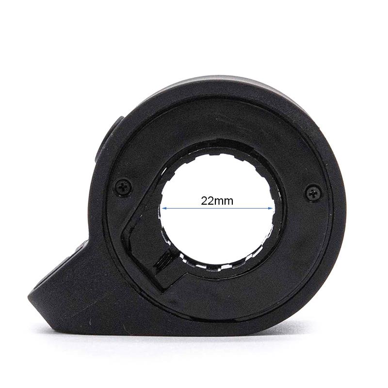 Acelerador con botón de encendido negro - RuedaQrueda