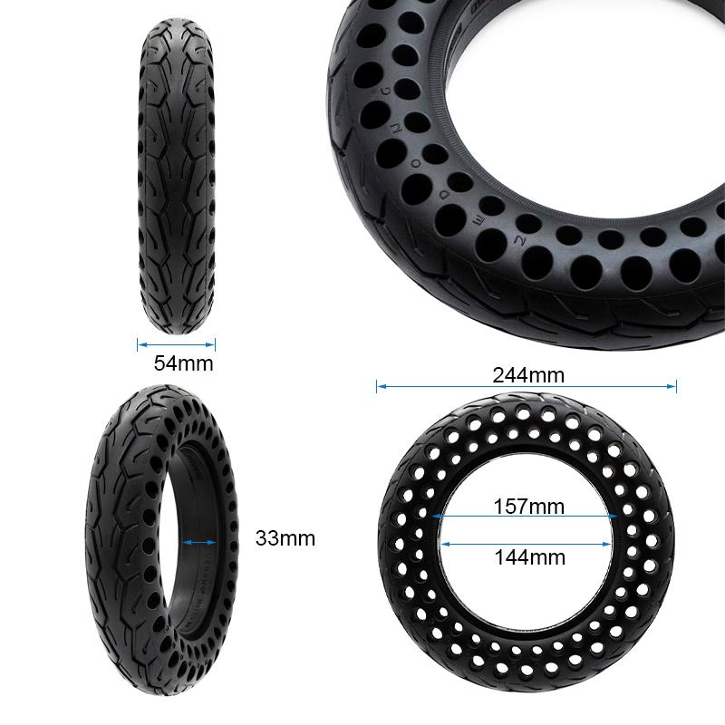 Rueda maciza perforada 10x2,125-6,1/B34 [Nedong] - RuedaQrueda