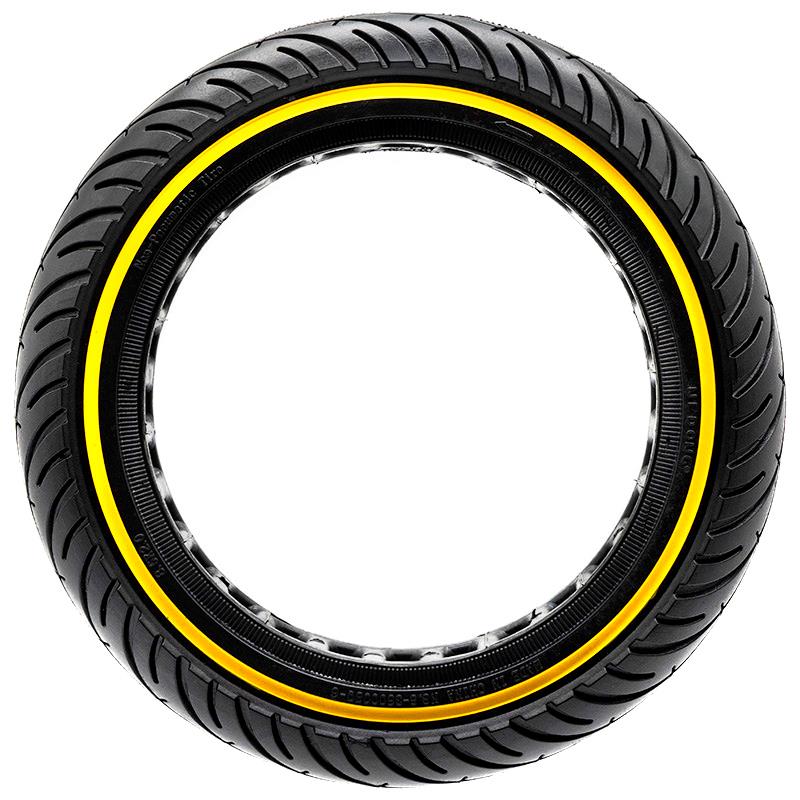 Rueda maciza ultraligera 8,5x2-6,1/B34 - línea amarilla [Nedong] - RuedaQrueda