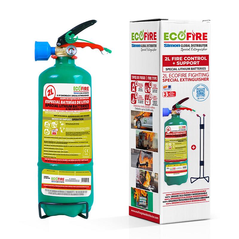 Extintor dieléctrico para baterías - RuedaQrueda