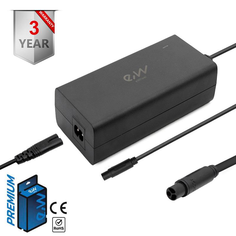 Cargador premium 48v (salida 54,6v) 2A conector Julet 3105 Cecotec Y65 - RuedaQrueda